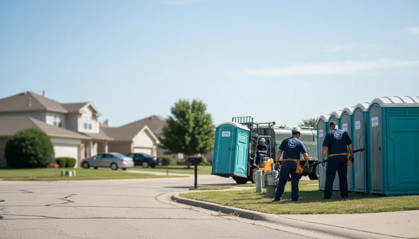 Porta Potty Rental in Nash, TX near me